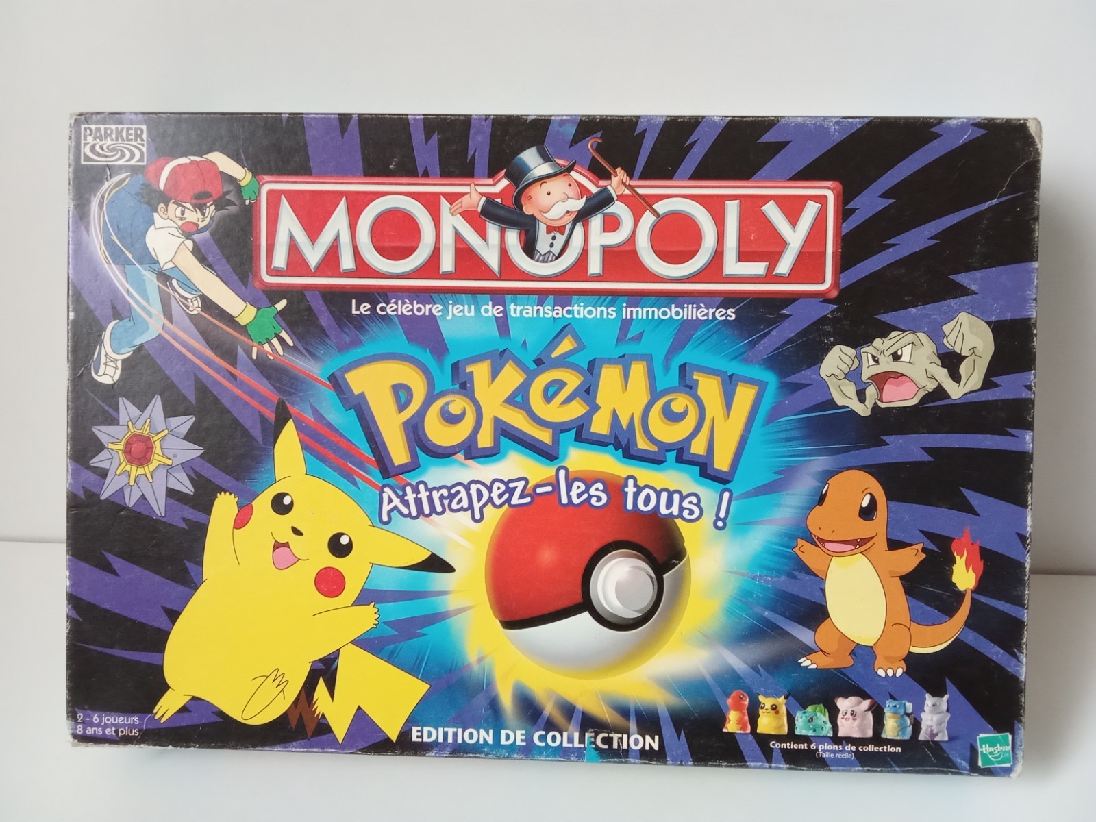 Monopoly Edition Pokemon - 2000 Parker Hasbro Version Franc
